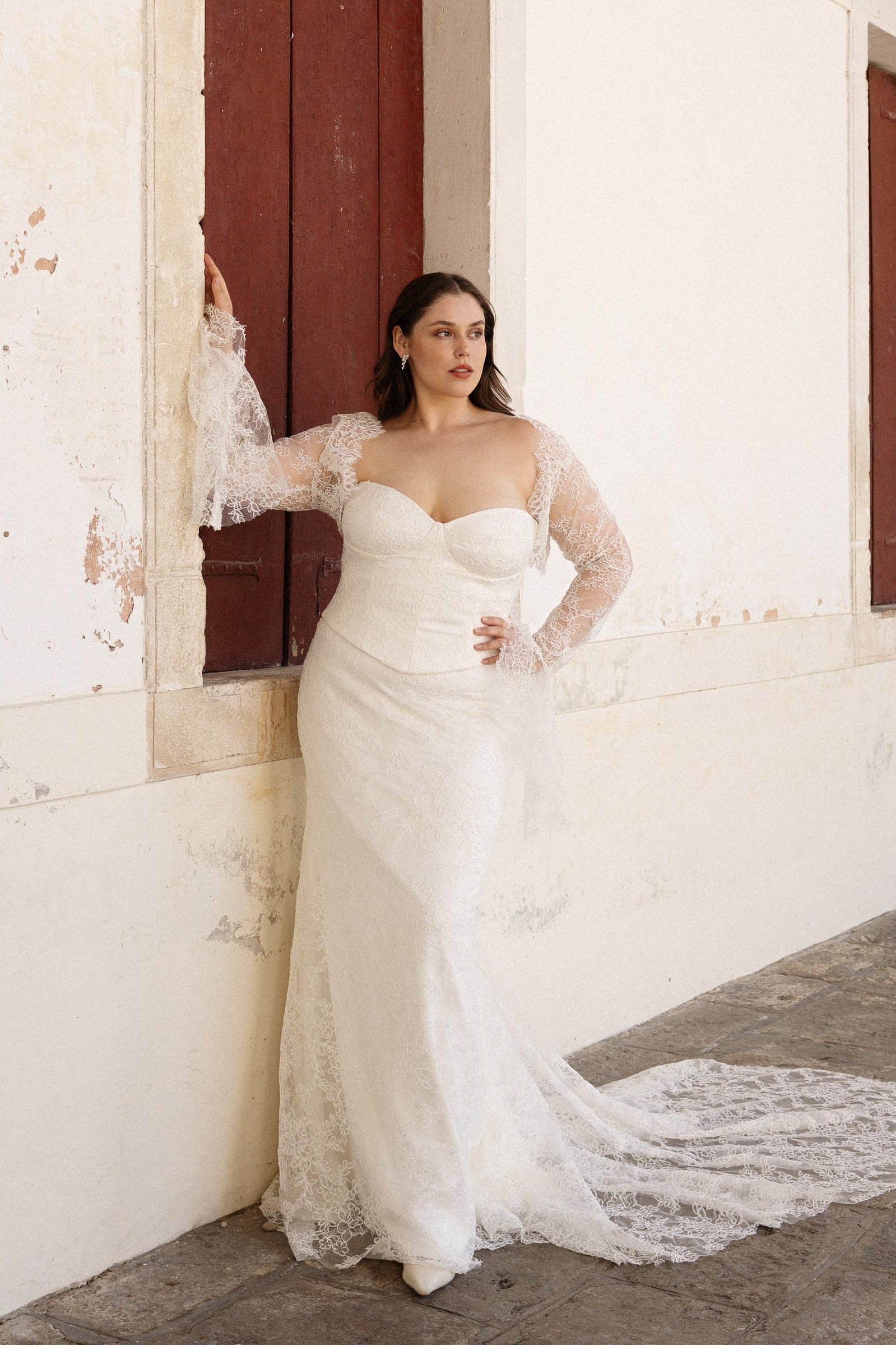 Chorded Lace Bolero (Flounce Cuff) Chorded Lace Bolero (Flounce Cuff)