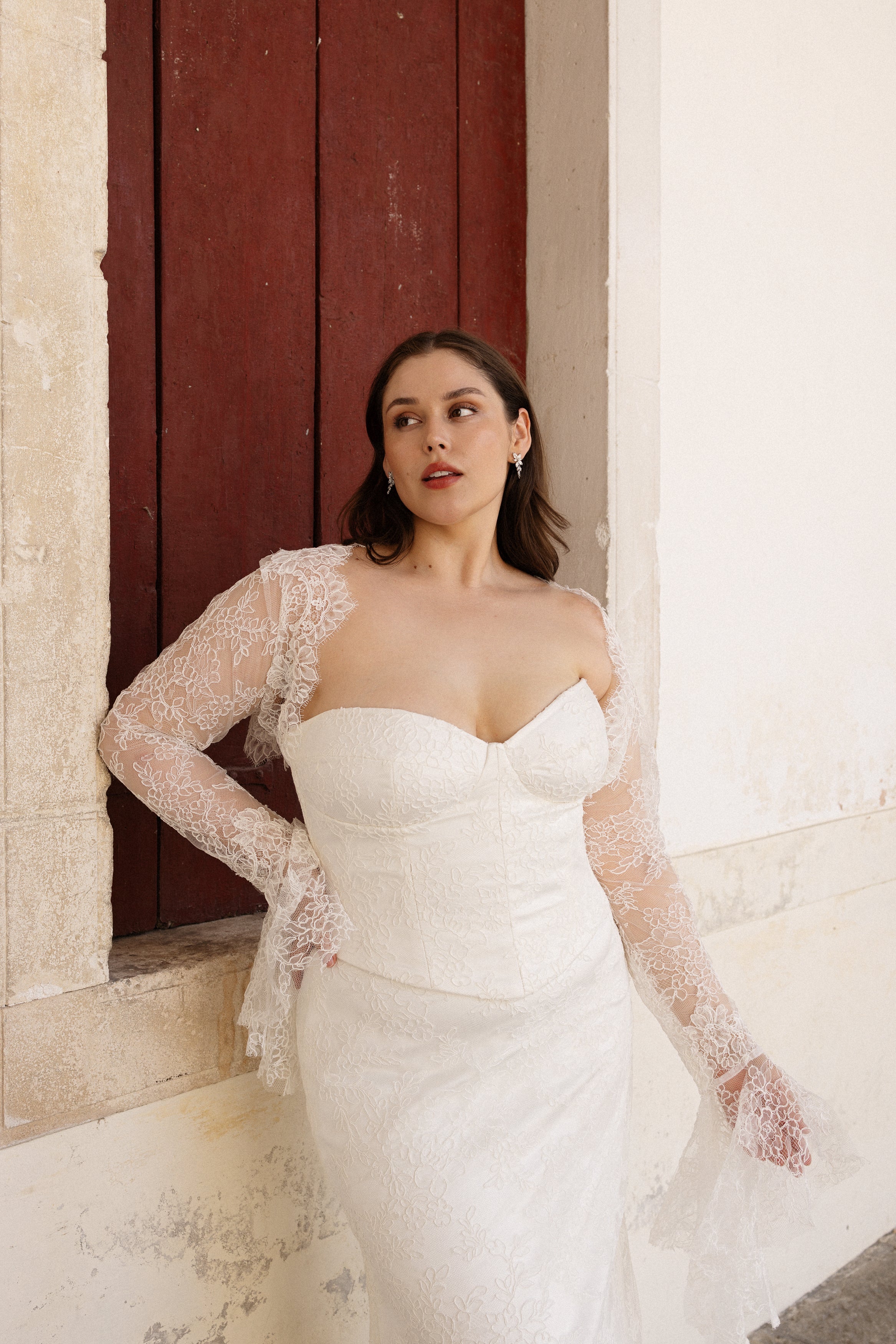 Chorded Lace Bolero (Flounce Cuff) – LAUDAE