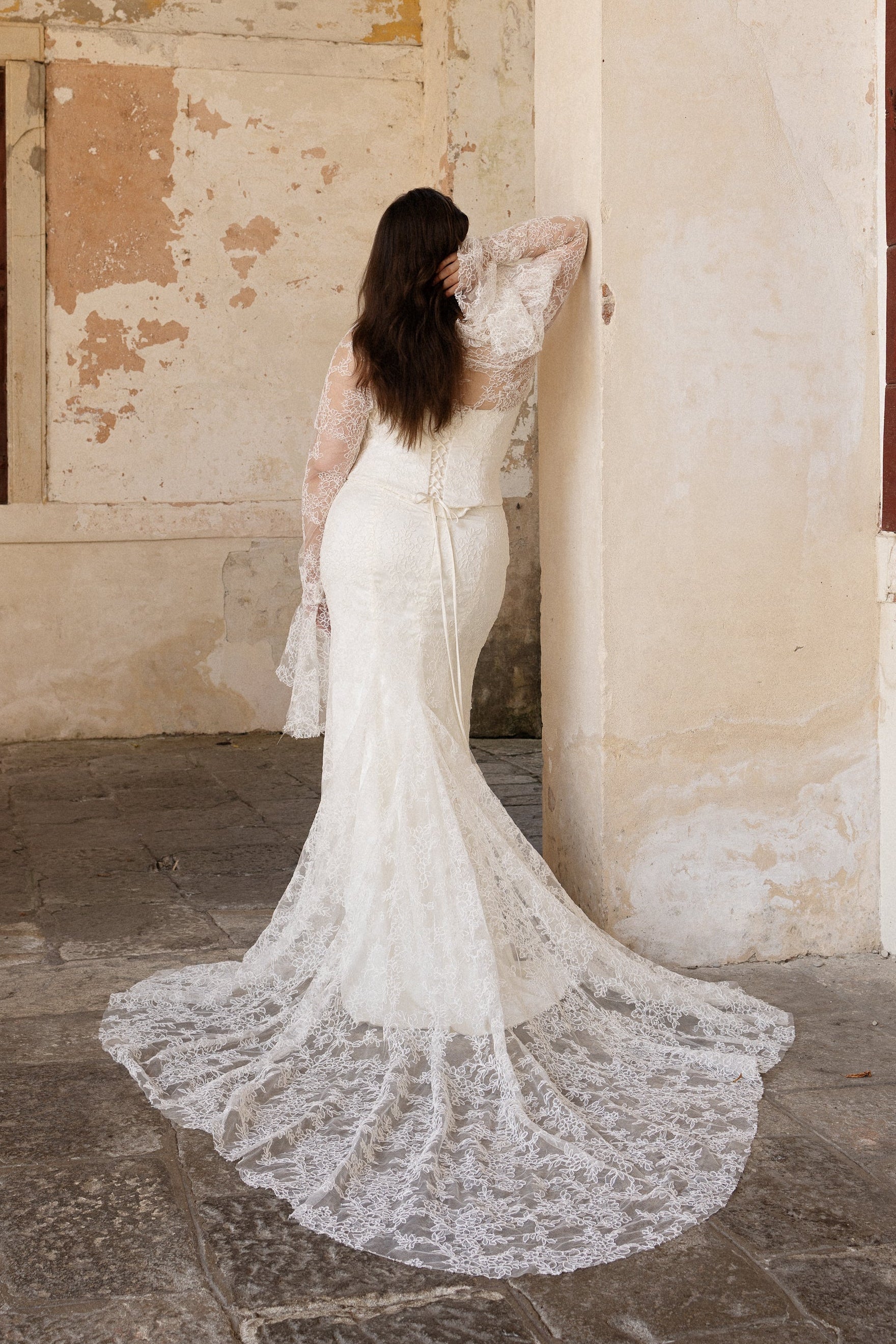 Chorded Lace Bolero (Flounce Cuff) – LAUDAE