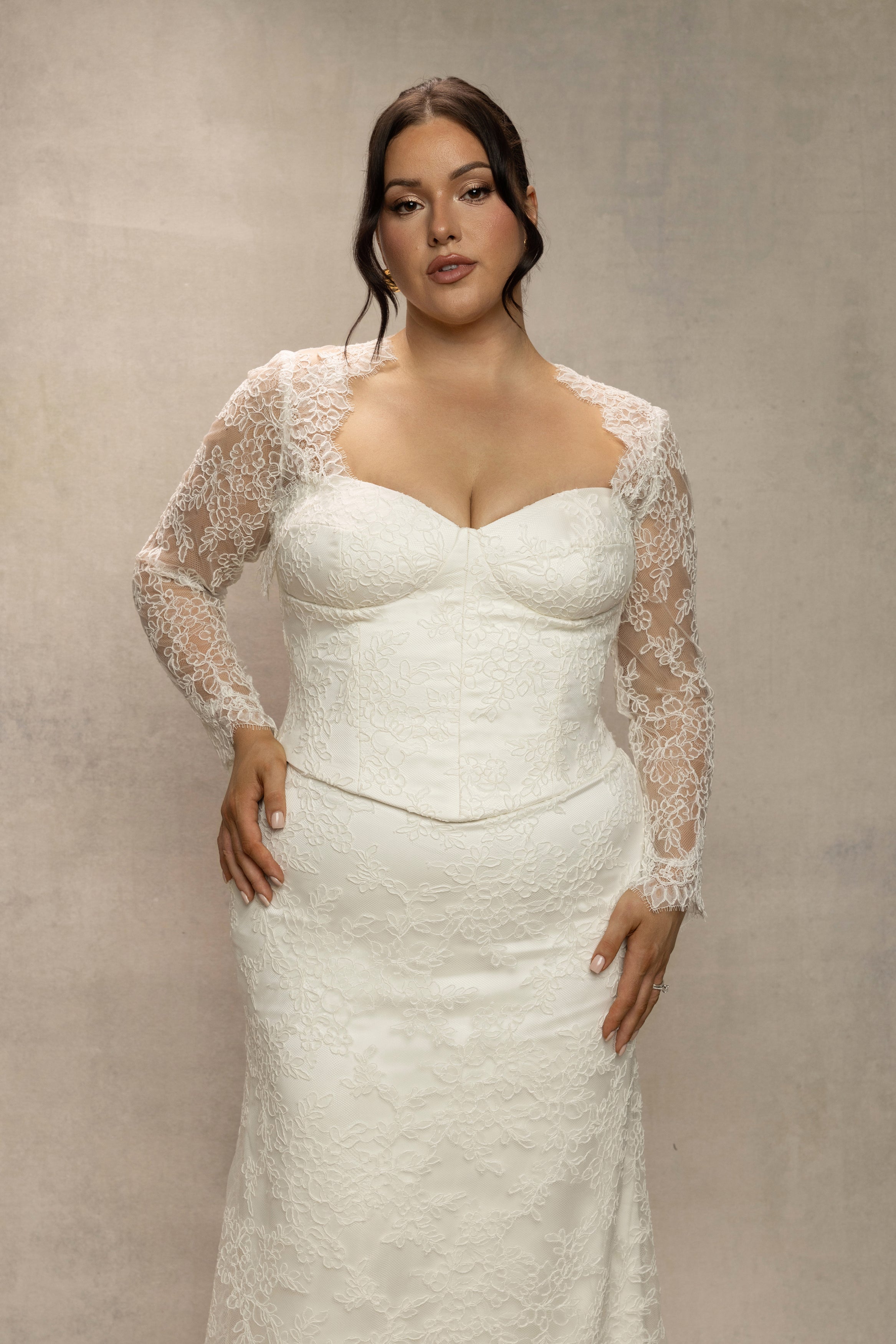 Chorded Lace Bolero (Fitted Sleeve)
