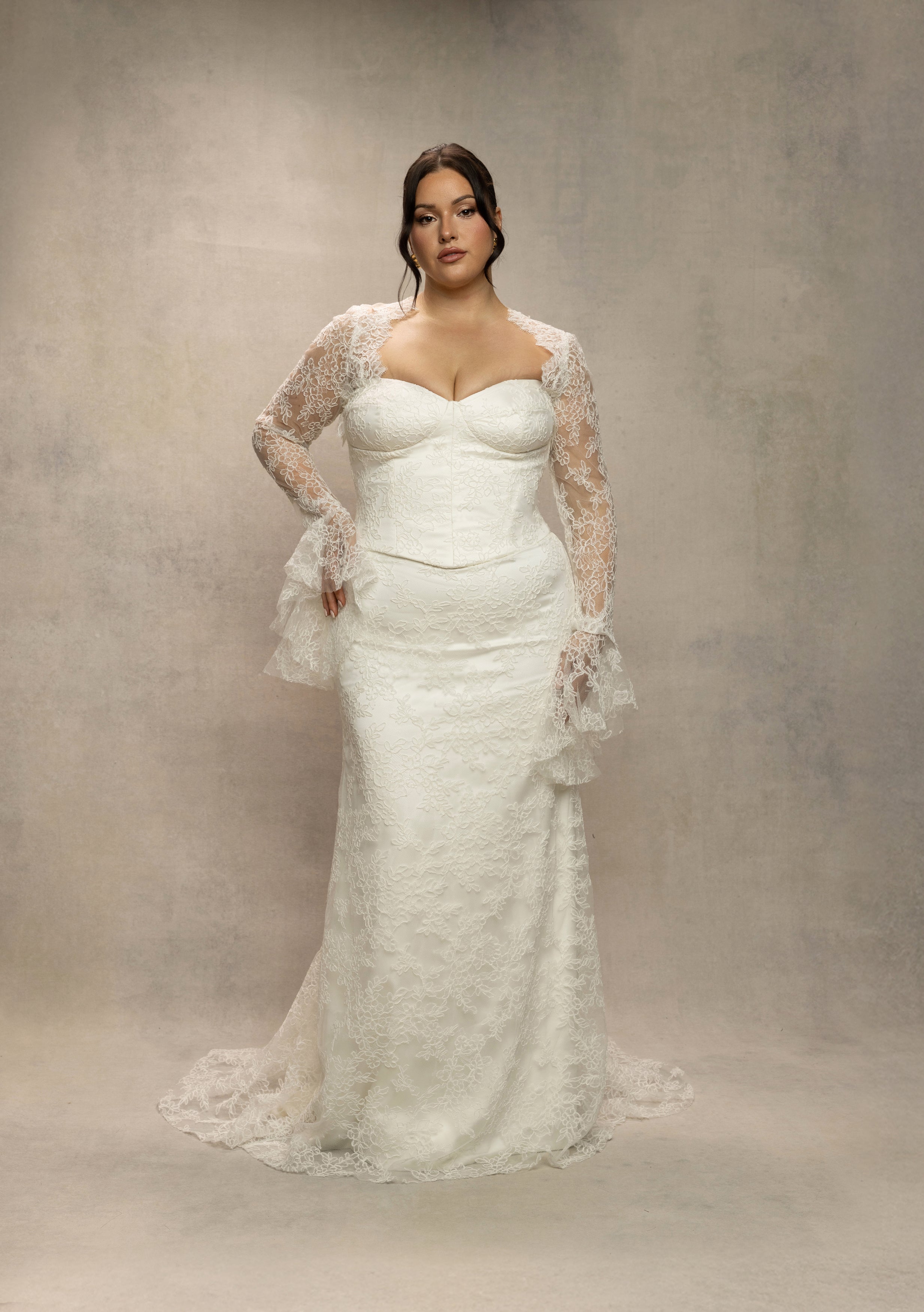 Chorded Lace Bolero (Flounce Cuff)