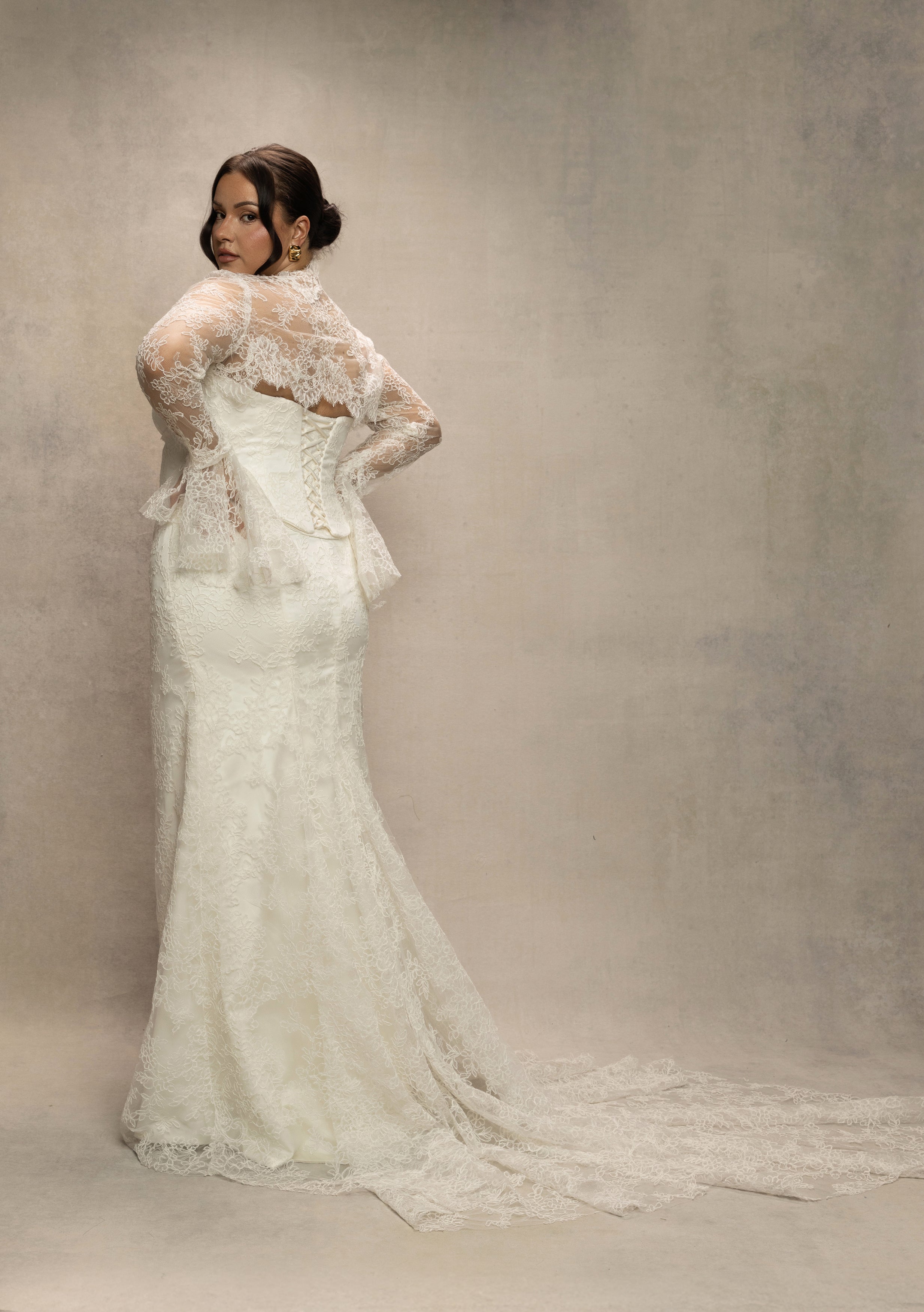 Chorded Lace Bolero (Flounce Cuff)